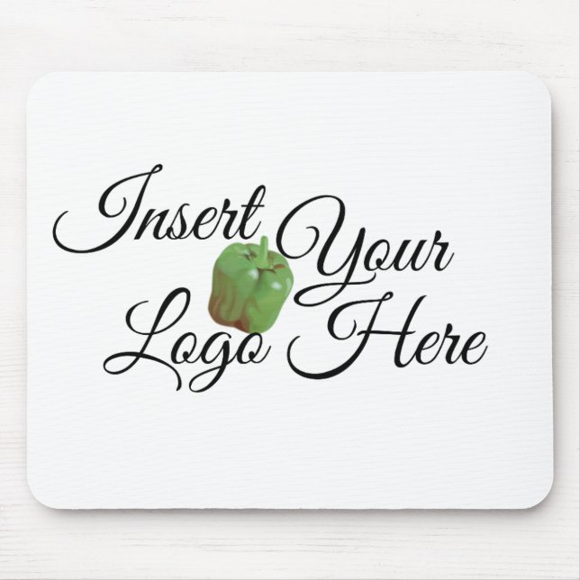 Zazzle Your Logo Here Mouse Pad (Front)