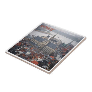 zBE022 ANTWERP Belgium Tile