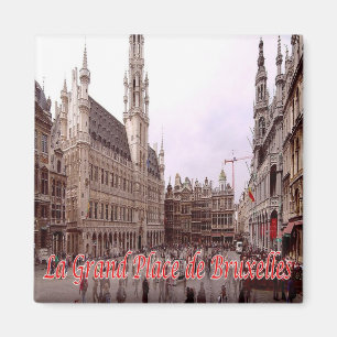 zBE025 BRUSSELS BRUXELLES Grand Place - Fridge Magnet