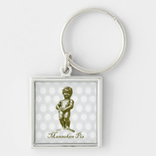 zBE054 MANNEKEN PIS Brussels Bruxelles, Key Ring