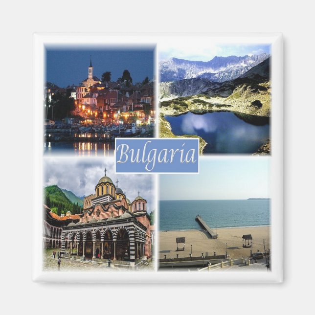 zBG004 BULGARIA, Fridge Magnet (Front)