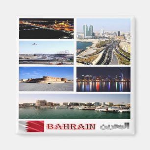 zBH010 BAHRAIN, Asia, Fridge Magnet
