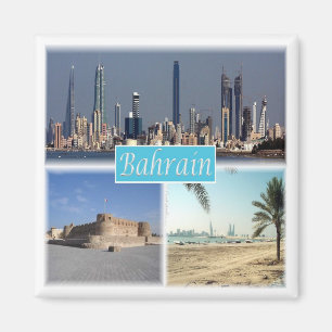 zBH011 BAHRAIN, Asia, Fridge Magnet