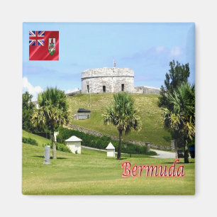zBM005 BERMUDA, Fort Saint Catherine, Fridge Magnet