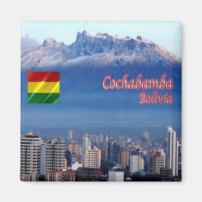 zBO018 COHABAMBA,Cordillera Tunari, Bolivia,Fridge Magnet (Front)