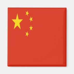 zCH001 Chinese FLAG China PRC, Fridge Magnet
