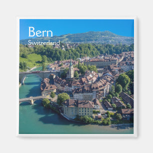 zCH005 BERN Switzerland, Fridge Magnet