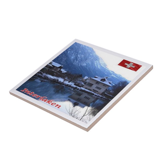 zCH025 INTERLAKEN Switzerland - Tile (Side)