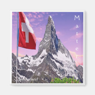 zCH031 CERVINO Switzerland, Fridge Magnet