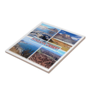 zCL003 ATACAMA DESERT, Mosaic, Chile, Tile