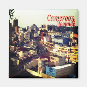 zCM017 YAOUNDE', Cameroon, Africa, Fridge Magnet