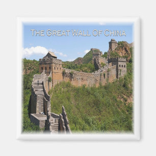 zCN010 THE GREAT WALL in CHINA, Asia, Fridge Magnet
