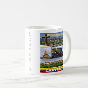 zCO07 CARTAGENA mosaic, Colombia, Coffee Mug