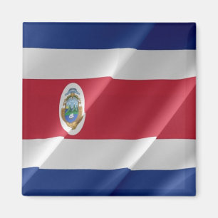 zCR002 COSTA RICA, Waving Flag, America, Fridge Magnet