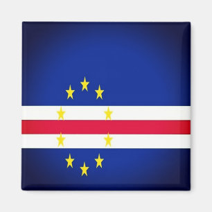 zCV001 CAPE VERDE, FLAG, Africa, Fridge Magnet
