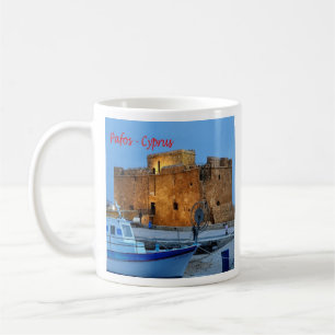 zCY013 PAFOS Byzantine Forte, Cyprus, Coffee Mug