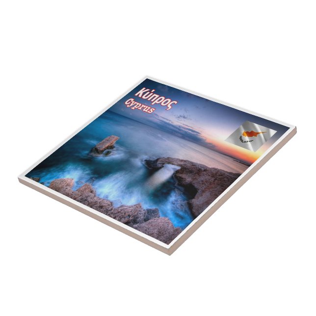 zCY030 AGIA NAPA Cyprus, Tile (Side)