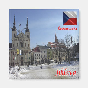 ZCZ006 JIHLAVA Czech Republic, Fridge Magnet