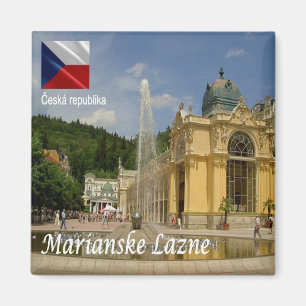zCZ017 MARIANSKE LAZNE Czech Republic, Fridge Magnet
