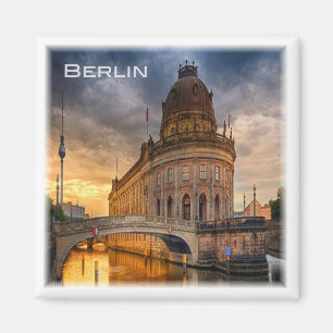 zDE051 BERLIN MUSEUMSINSEL Germany, Fridge Magnet