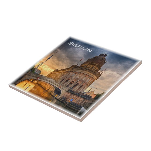 zDE051 BERLIN MUSEUMSINSEL Germany, Tile (Side)