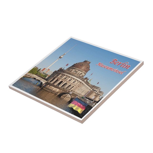 zDE061 BERLIN Museum Island Germany, Tile (Side)