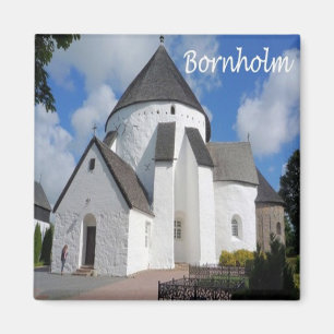 zDK004 BORNHOLM Denmark, Fridge Magnet
