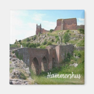 zDK006 HAMMERHSHUS, Frisian Islands, Fridge Magnet