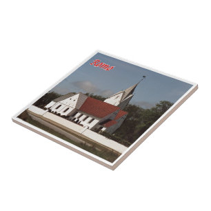 zDK015 ROMO SAINT CLEMEN KIRKE Frisian Islands, Tile