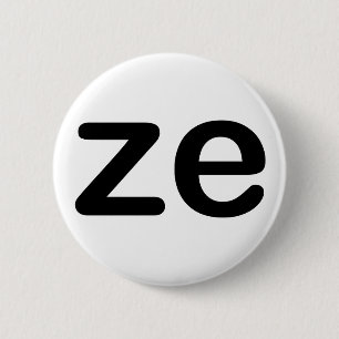 Ze 6 Cm Round Badge