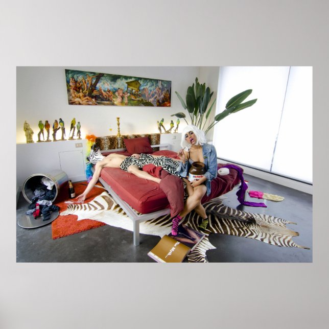 ZE! x CW - Refill Those Burnt Calories Poster (Front)