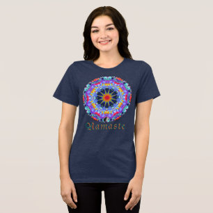 Zealous Namaste Kaleidoscope Tri-Blend Shirt