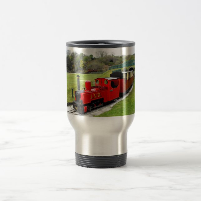 Zebedee steam engine travel mug (Center)