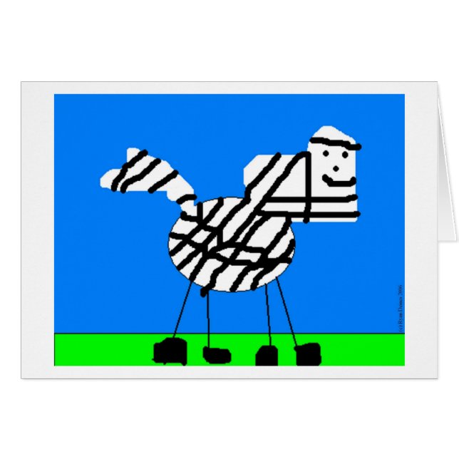 Zebra (Front Horizontal)
