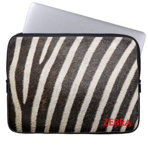 ZEBRA 13" Laptop Sleeve ZebraSkin Design