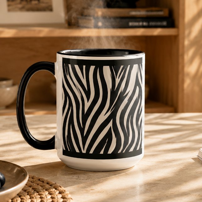 "ZEBRA" - 15 OZ. COFFEE MUG (Creator Uploaded)