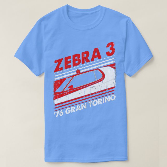 Zebra 1 T-Shirt (Design Front)