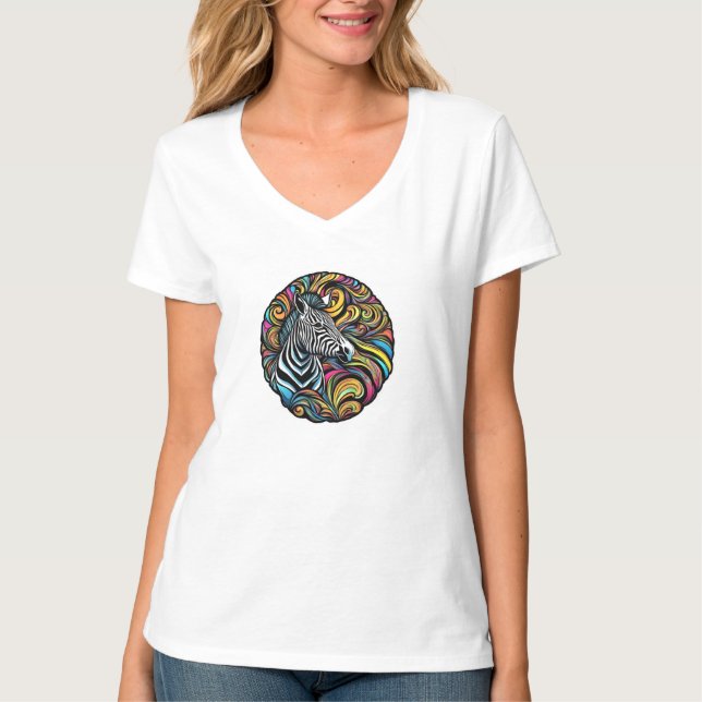Zebra 1 T-Shirt (Front)