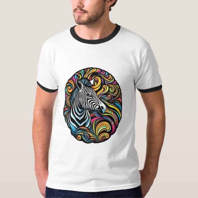 Zebra 1 T-Shirt (Front)