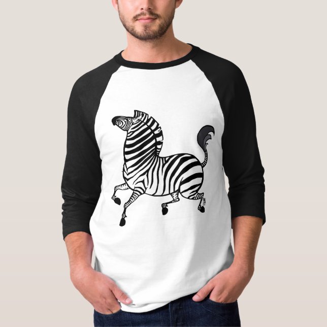 Zebra 3 Tshirt (Front)