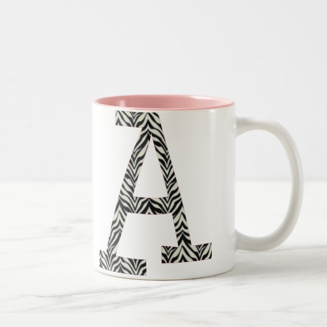Zebra A Coffee Mug (Right)