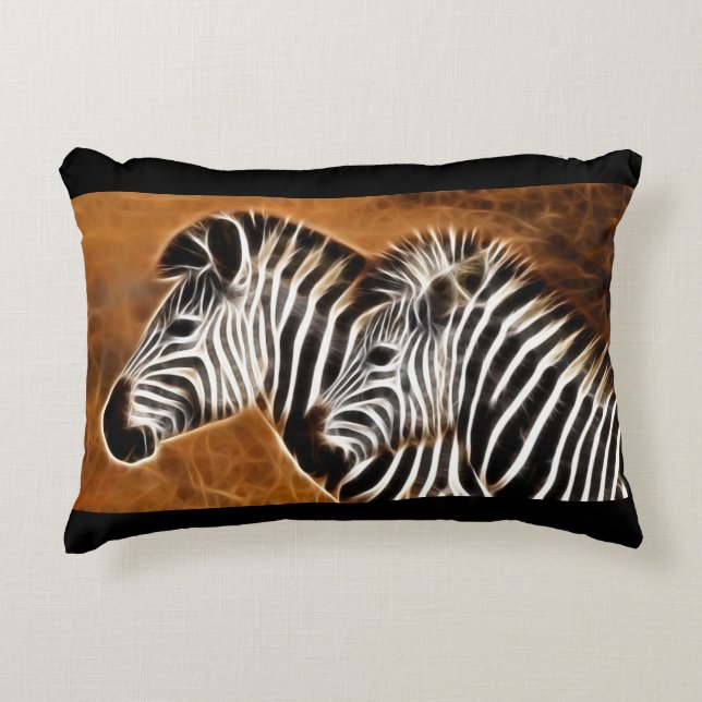 Zebra Accent Pillow (Front)