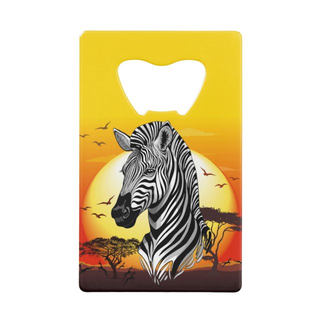 Zebra African Savanna Wild Animal (Front)