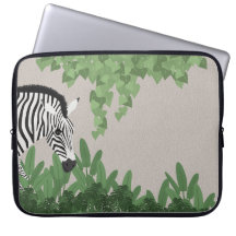 Zebra amongst Leaves