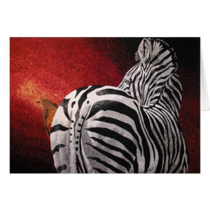 Zebra and Oxpecker