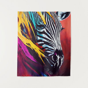 Zebra  Animal Discovery Adventure Nature Planet  Tapestry