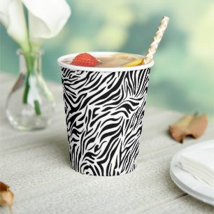 Zebra Animal Print Paper cup