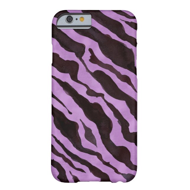 Zebra Animal Skin Pattern Mod Modern Chic Case-Mate iPhone Case (Back)
