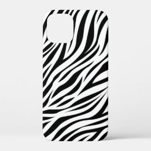 Zebra Animal Skin Print Pattern-15391 iPhone 12 Mini Case