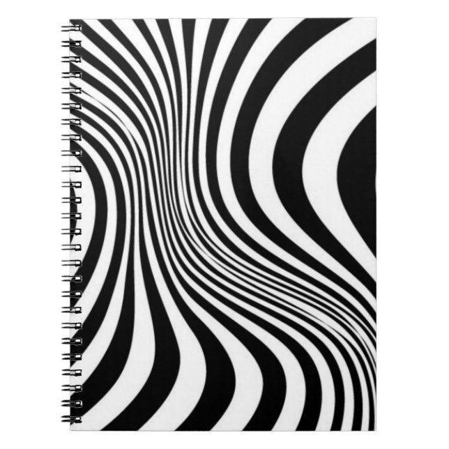 Zebra Animal Skin Texture Pattern-88 Notebook (Front)